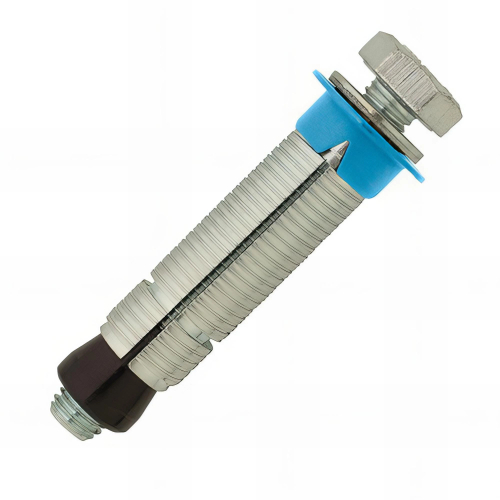 25 chevilles universelle multi-matériaux charges lourdes, acier zingué - M6 - vis M6 x 75 mm