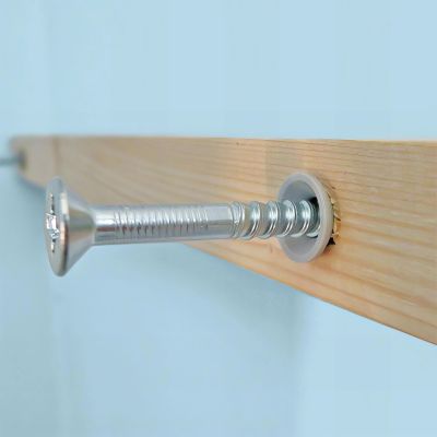 100 chevilles clou acier multi-matériaux à frapper, tête fraisée, nylon - 8 x 60 mm 2