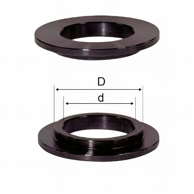 Jeu de 2 bagues de reduction 50/40 mm - MFLS - FRAI0224