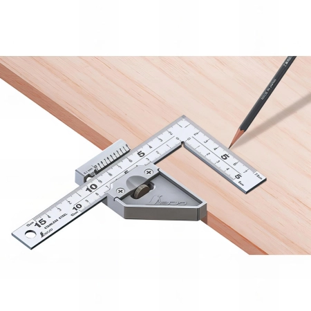 Equerre avec butée réglable - 150 mm