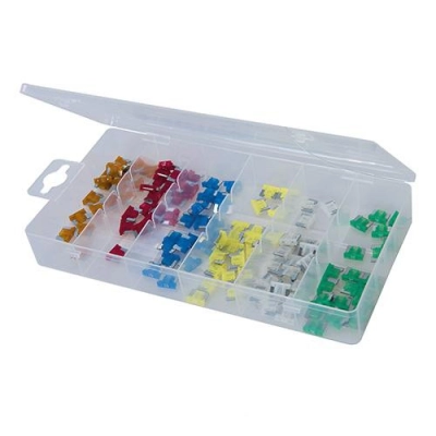 Coffret de 120 micro-fusibles - 361371 - Silverline