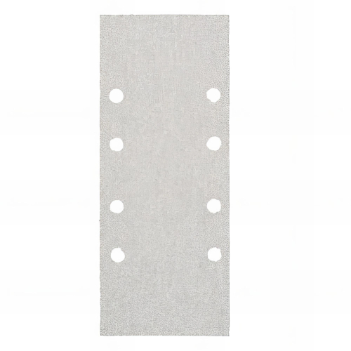 50 patins auto-agrippants perforés 2 x 4 trous 93 x 230 mm Gr 80 Corindon blanc anti-encrassant - 10911096 - Sidamo
