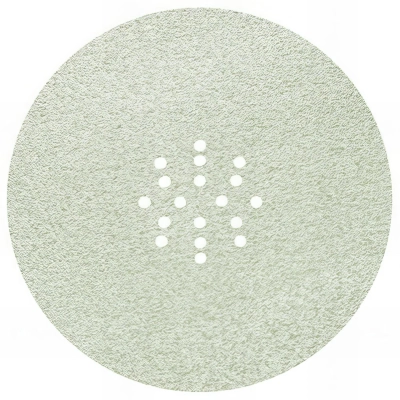 5 disques auto-agrippants perforés 18 trous D.225 mm Gr 120 - 10940096 - Sidamo