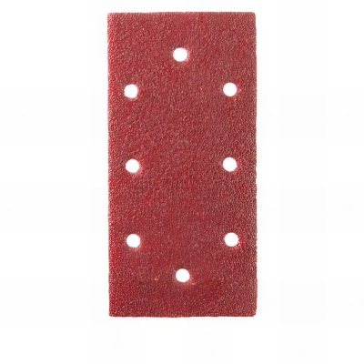 25 patins auto-agrippants perforés 2 x 3 + 2 x 1 trous 93 x 185 mm Gr 40 Corindon - 10960007 - Sidamo