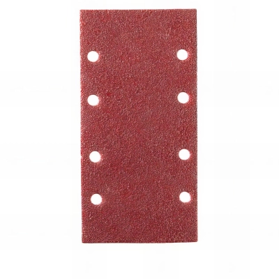 25 patins auto-agrippants perforés 2 x 4 trous 93 x 185 Gr 120 Corindon - 10960028 - Sidamo