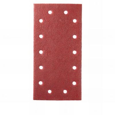 25 patins auto-agrippants perforés 2 x 5 + 2 x 2 trous 115 x 230 Gr 120 Corindon - 10960036 - Sidamo