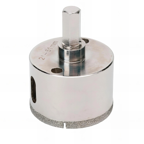 Trépan diamant à eau D.41 x 35 mm sur tige - Céramique/Grès/Granit - 11101408 - Sidamo