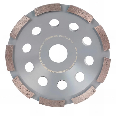 Plateau de surfaçage diamanté STAR CUP SC D.180 x 22,23 x H 5,5 mm Béton - 11131009 - Sidamo