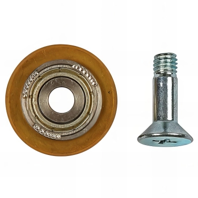 Molette carbure titane D. 22 x 5 mm