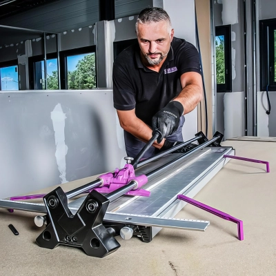 Coupe carreaux manuel PRO CC 1300 avec housse de transport 2