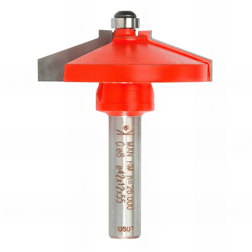 Mèche plate-bande Q. 8 x D. 42 x Lt. 55 mm + Guide à billes - 623015 - Sidamo