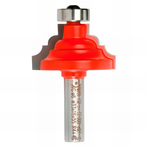 Mèche à doucine à carré Q. 8 x D. 33 x Lt. 55 mm + Guide à billes - 641115 - Sidamo