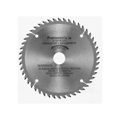 Lame bois D. 135 x 20 mm x Z 48 dents pour scie circulaire EY45A2L - EY9PW13B - Alsafix