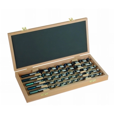 Coffret de 5 mèches charpente Q. 1/4" x D. 10, 12, 16, 18 et 20 x LT. 320 mm - FORETS20 - Alsafix