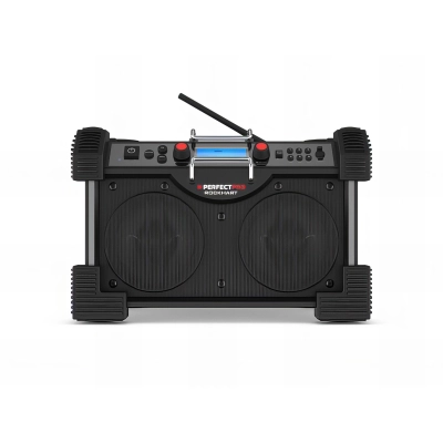 Radio de chantier ROCKHART - 2 x 30 (60) W - Bluetooth, MP3, Aux in, FM, DAB+ - Perfect Pro