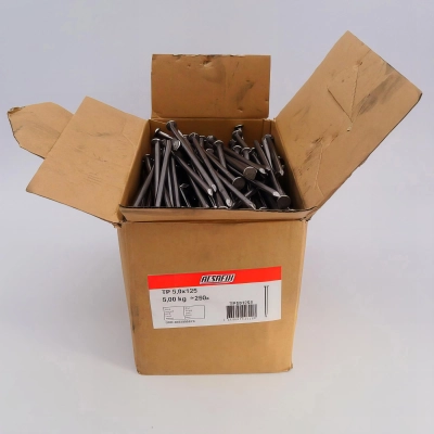 Pointe lisse en vrac tête plate (TP) 5,0 x 125 mm - 5 Kg - TP501251 Alsafix 2