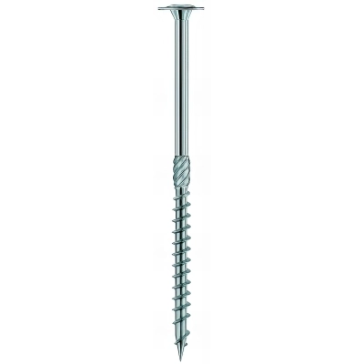 50 vis bois tête large bombée D. 6 x 50 mm x TX30 - Galvanisé - VBL60050BL - Alsafix