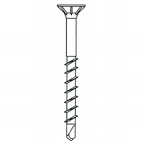 1125 vis bois en rouleaux D. 5 x 50 mm Inox A2 autoforeuse TX 20 - BDS550A2 - Alsafix