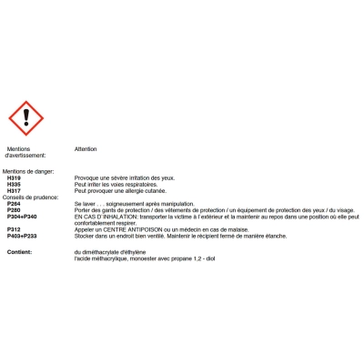 Cartouche de scellement chimique Vinylester grise VI100-PRO 400 ml - VI100400 - Alsafix 2
