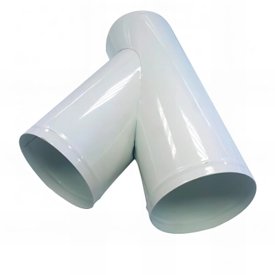 Tuyau de bifurcation simple entrée 120 sortie 120/100 mm - AB-AO120 120/100 - Holzprofi