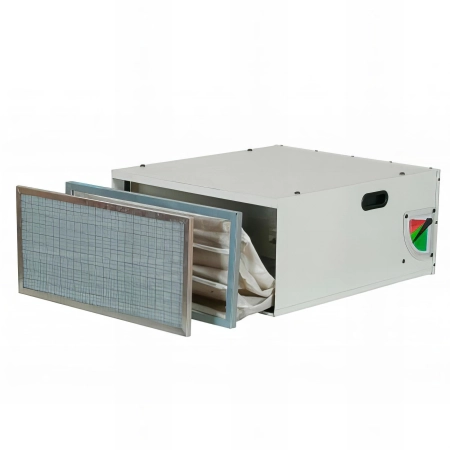 Système de filtration d'air 1 - 5 microns - 3 vitesses - 230 V - 150 W