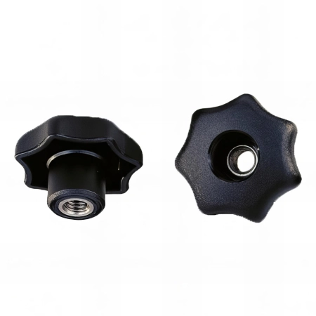 Poignée étoile M16 x 63 mm insert débouchant