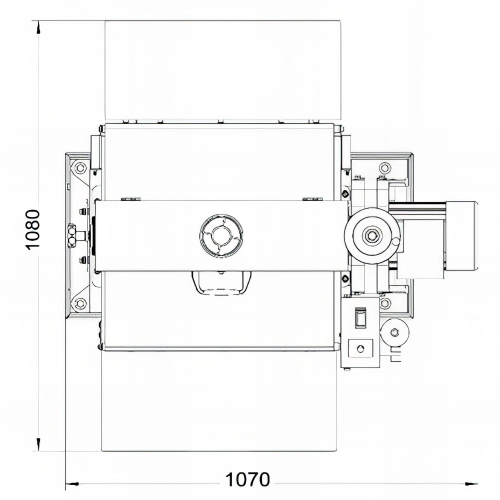 Ponceuse - Brosseuse L. 1 560 mm - 1 500 W 230 V