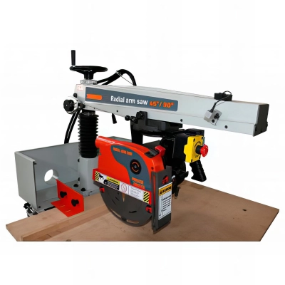 Scie radiale monophasée D. 305 mm - H. max 90 mm - 1 500 W 230 V 2