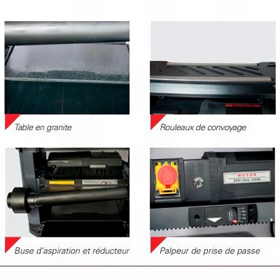 Raboteuse L. 330 mm - 1 500 W 230 V