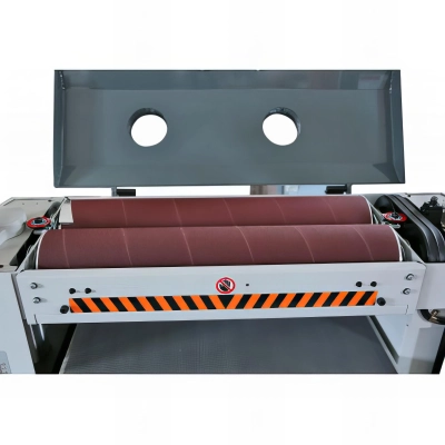 Ponceuse à large bande à 2 rouleaux L. 635 x H. 130 mm - D. 125 mm - 2 200 W 230 V 2