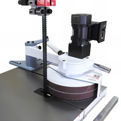 Entraîneur massif à bois 1 rouleau pour scie à ruban - 90 W 230 V 2