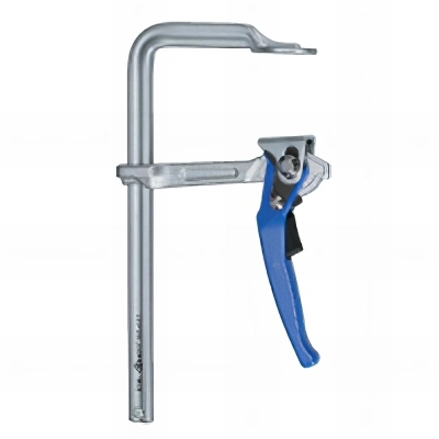 Serre joint en acier à levier - saillie 120 mm - L. 500 mm