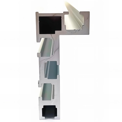 Rail de guidage à butée réglable L. 800 x H. 75 mm 2