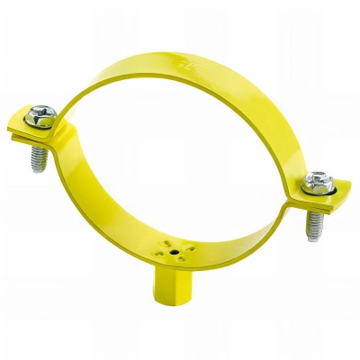 50 colliers métalliques lourds jaune gaz M8 - M10 D. 26 - 30 mm - ABGA028 - Index