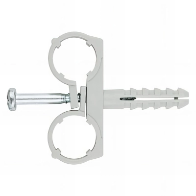 50 Multitube colliers - D. 22 mm + Chevilles double - D. 10 mm