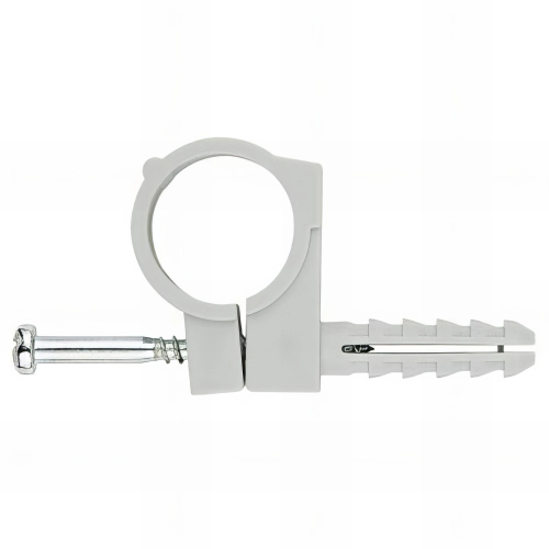 50 Multitube colliers - D. 20 mm + Chevilles simple - D. 8 mm