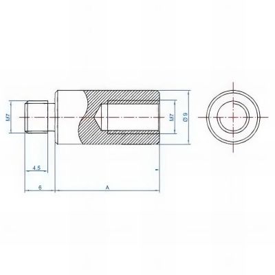 50 Rallonges pour collier M7 - L. 20 mm 2