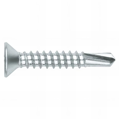 500 Vis autoperceuses tête fraisée - Acier - D. 4.8 x L. 32 mm