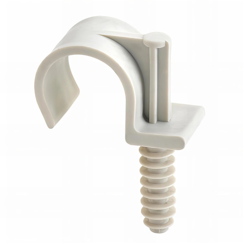 100 clips de fixation en plastique pour tuyau INDEXring simple, D. 14 mm - ABTS014 - Index