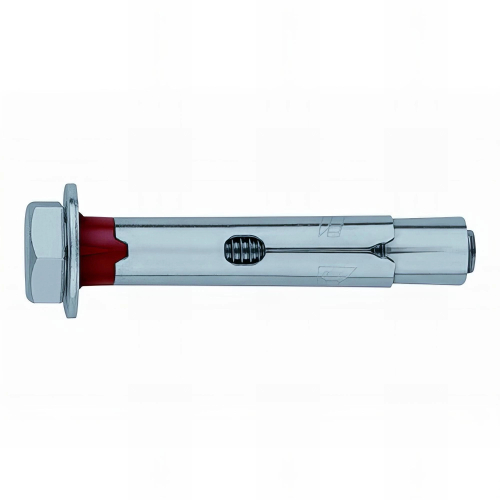 100 chevilles métalliques anti-rotation vis tête hexagonale M8 x 80 mm (D. 10 mm) Inox A2 - ACHTA210L - Index