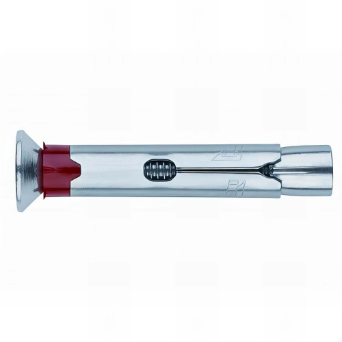 100 chevilles métalliques anti-rotation vis tête fraisée M6 x 45 mm (D. 8 mm) Inox A2 - ACHTPI08C - Index