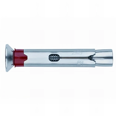 50 chevilles métalliques anti-rotation vis tête fraisée M10 x 100 mm (D. 12 mm) Inox A2 - ACHTPI12L - Index