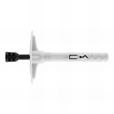 200 chevilles de fixation de panneaux isolants 10 x 160 mm (D. 10 mm) avec clou polyamide