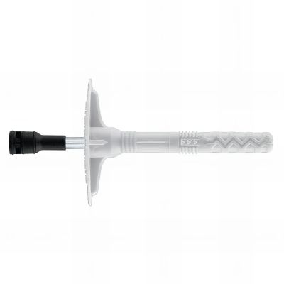 200 chevilles de fixation de panneaux isolants 10 x 70 mm (D. 10 mm) avec clou métallique