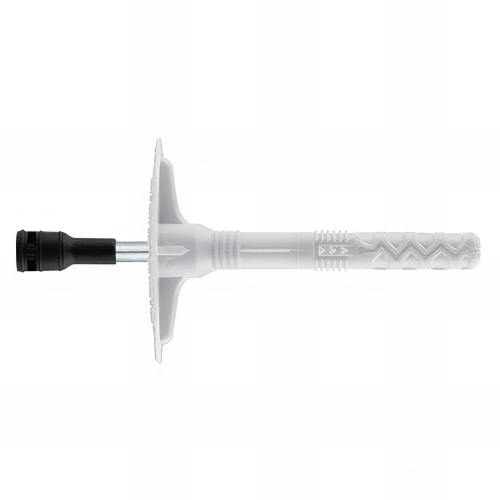 200 chevilles de fixation de panneaux isolants 10 x 100 mm (D. 10 mm) avec clou métallique