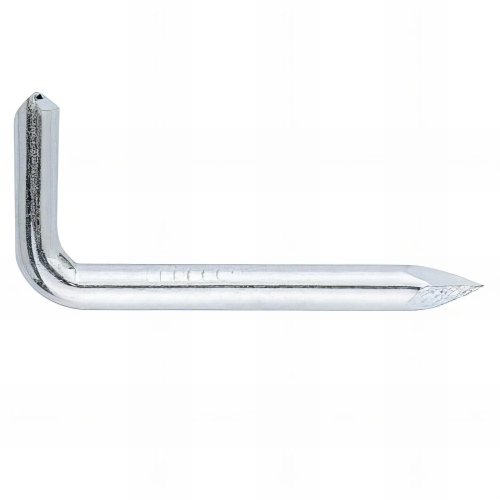 200 Gonds ronds à visser en Acier D. 4 x L. 70 x l. 16 mm