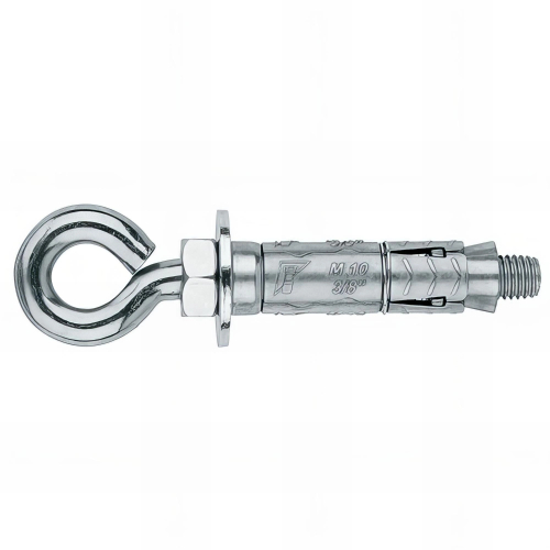 25 chevilles métalliques charges mi-lourdes Piton M12 x 70 mm (D. 20 mm) zamak - AZAMA12 - Index