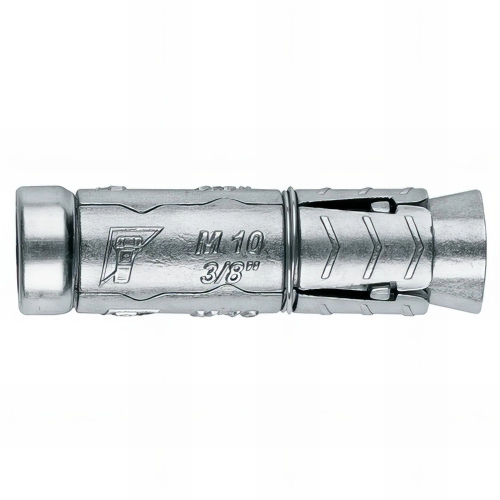 25 chevilles métalliques charges mi-lourdes Douille M16 x 107 mm (D. 25 mm) zamak - AZAMC16 - Index