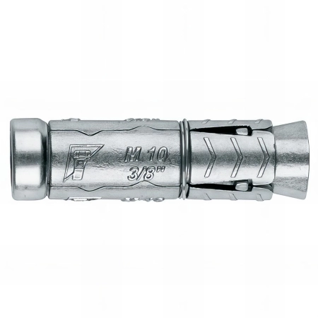 25 chevilles métalliques charges mi-lourdes Douille M16 x 107 mm (D. 25 mm) zamak - AZAMC16 - Index