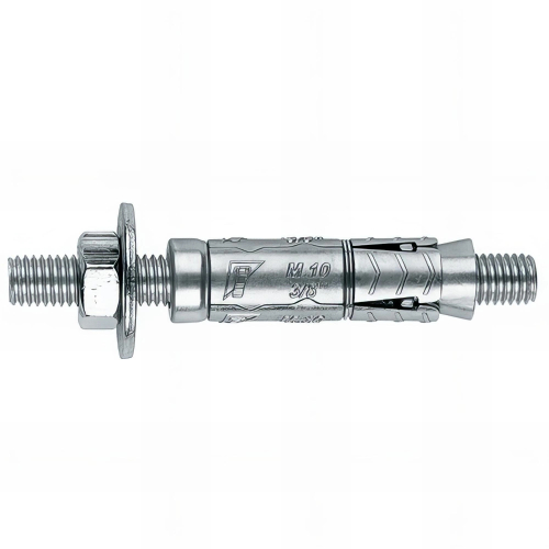 25 chevilles métalliques charges mi-lourdes tige filetée M16 x 140 mm (D. 25 mm) zamak - AZAME16 - Index